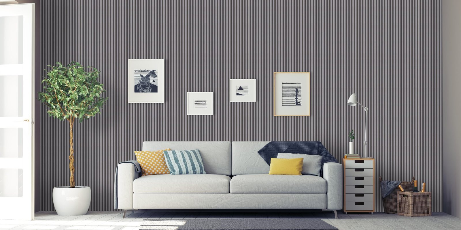 modern interior.3d design concept