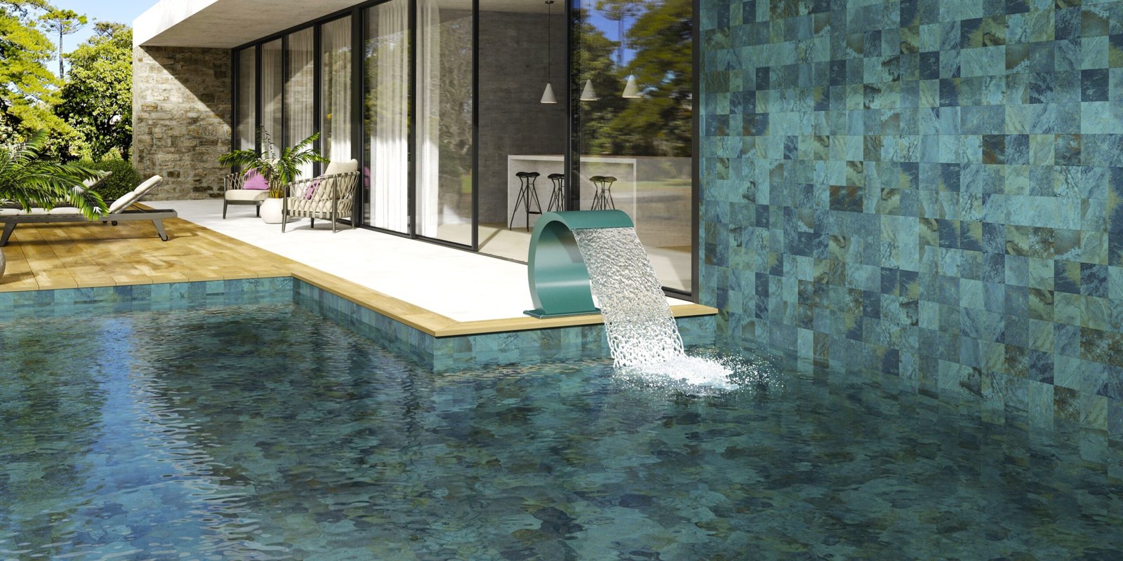Apolodecor - porcelanato porcelanatos para piscinas