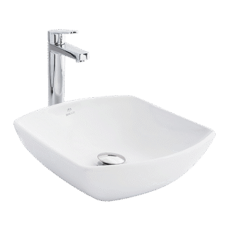 SS0050351301CB - LAVAMANOS CUADRATO SLIM BLANCO